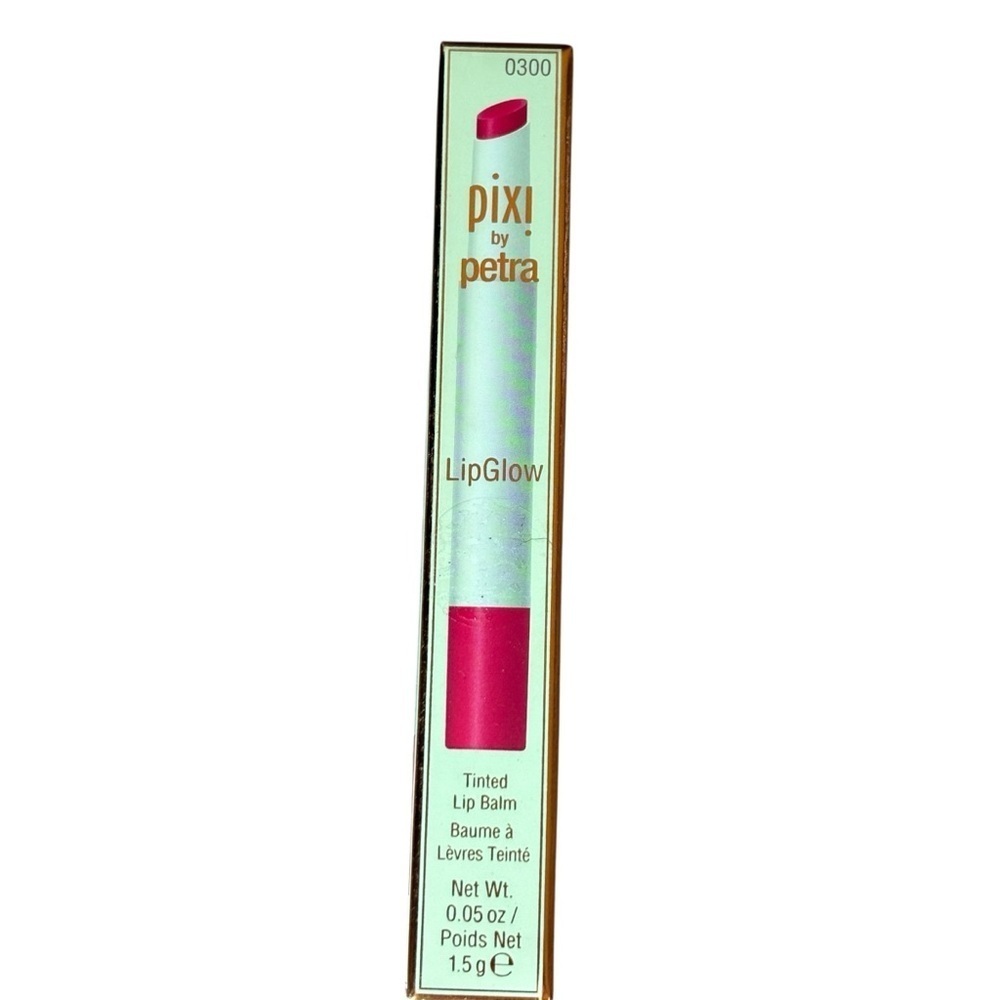 Pixl by Petra Tinted Lip Balm LipGlow Ruby .05 oz NIB NEW